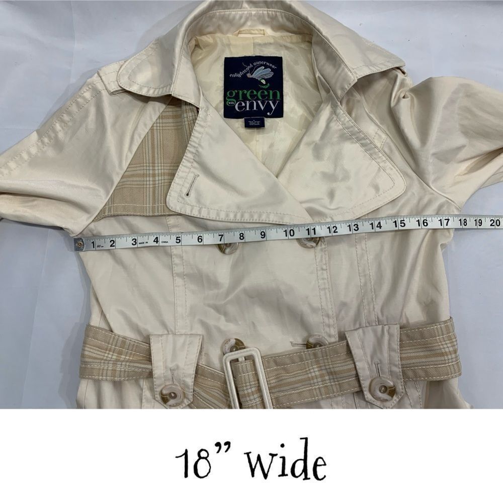 Green with envy Light weight jacket sz S - Picture 6 of 13